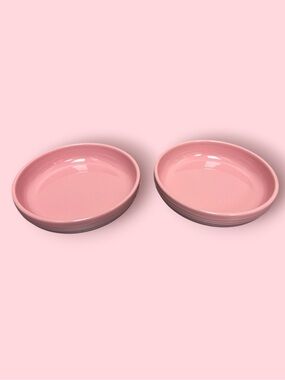 Le Creuset Stoneware San Francisco Plates Set of 2 (Rose Quartz)